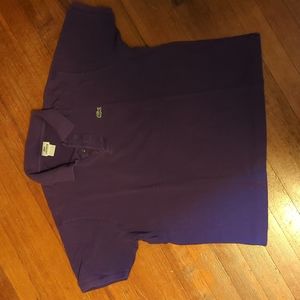 Lacoste polo purple